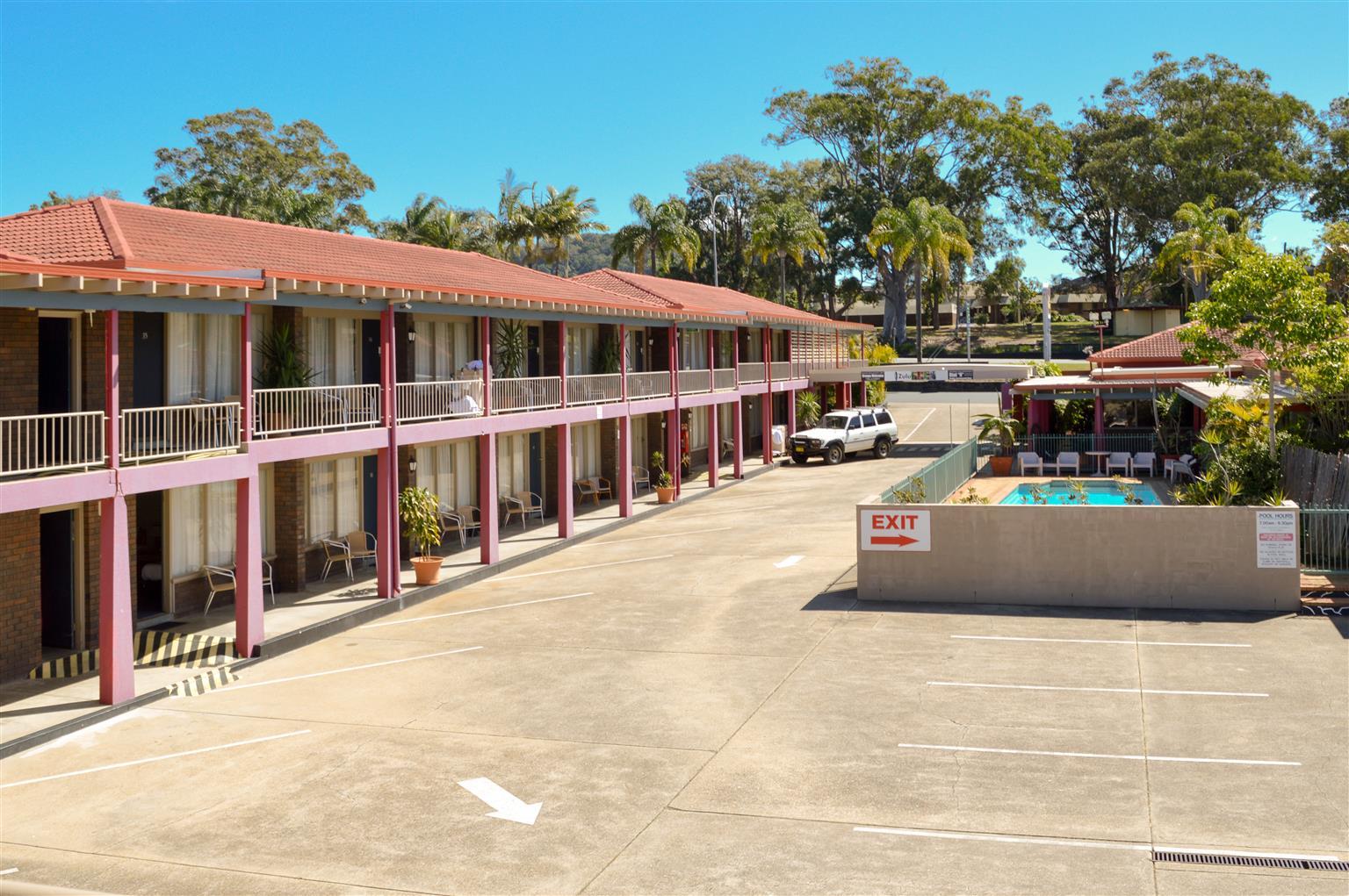 Zebra Motel Coffs Harbour Ngoại thất bức ảnh